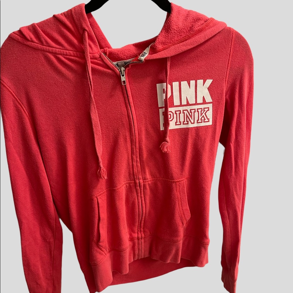 Victoria secret pink hooded sweater